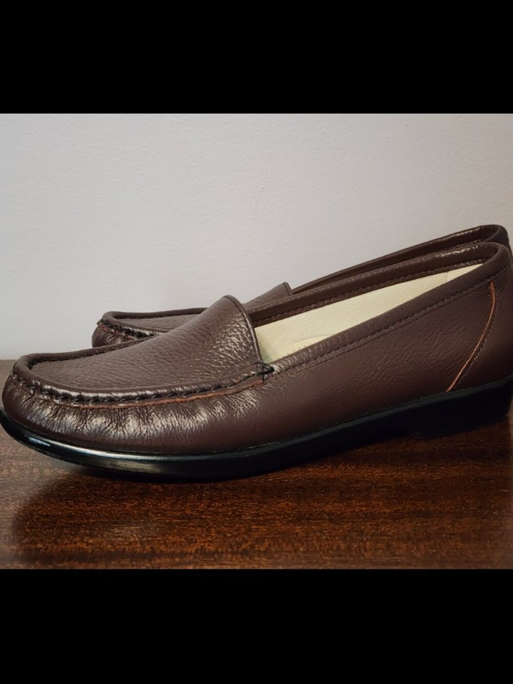 SAS Shoes Brown Slip-On Loafers Size 6.5N